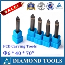 DPJ 0635 PCD carving tools for gravestone stone granite marble